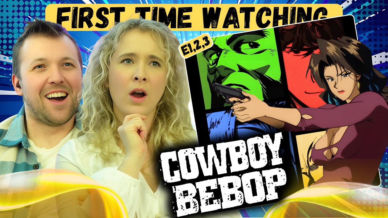 First Anime EVER! New Anime Fans React to the LEGENDARY Cowboy Bebop