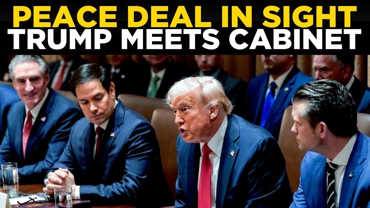 US IRAN WAR Live: Trump Discusses Ceasefire Deal With Cabinet &ndash; Is The Iran War Finally Ending?
