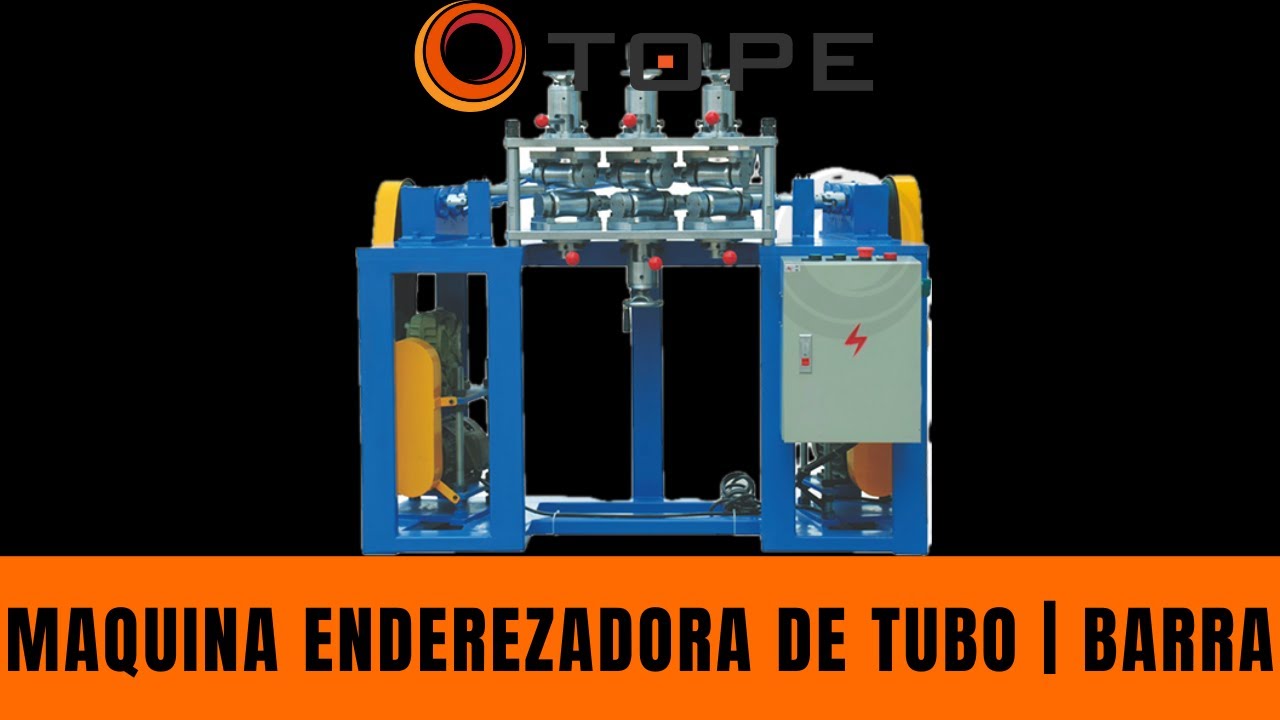 MAQUINA ENDEREZADORA DE TUBOS | BARRAS