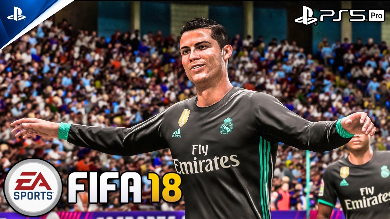 FIFA 18 - Real Madrid vs Manchester City (Etihad Stadium) | PS5 Pro Gameplay [4K]