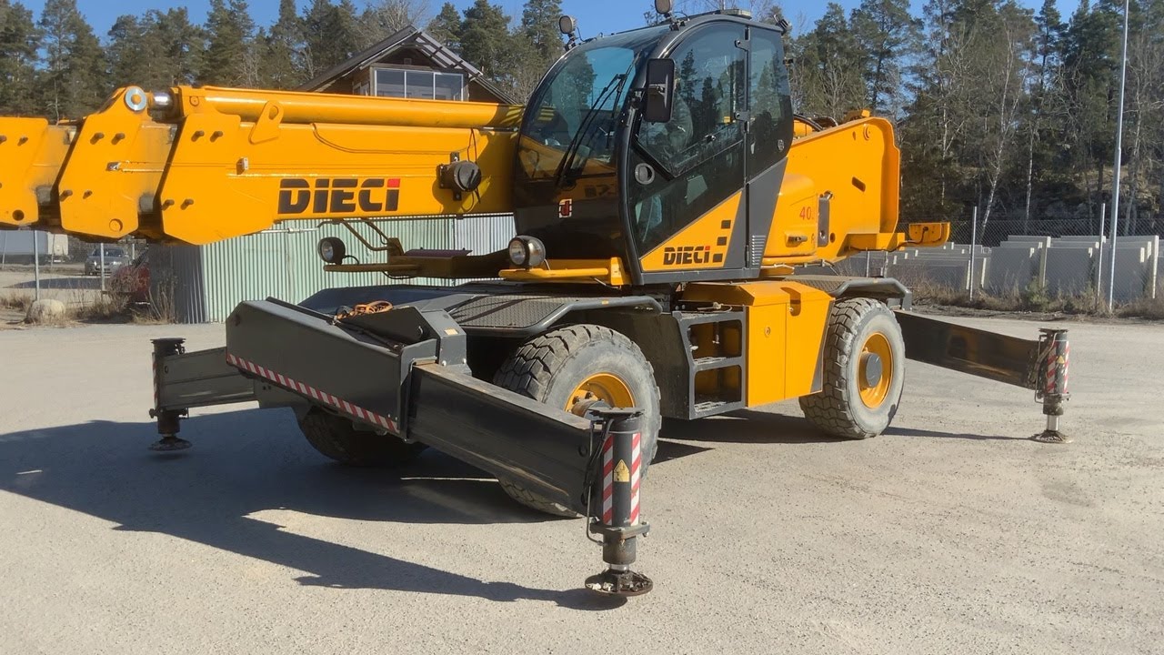 Köp Teleskoplastare Dieci Pegasus 40.25 med redskap på Klaravik