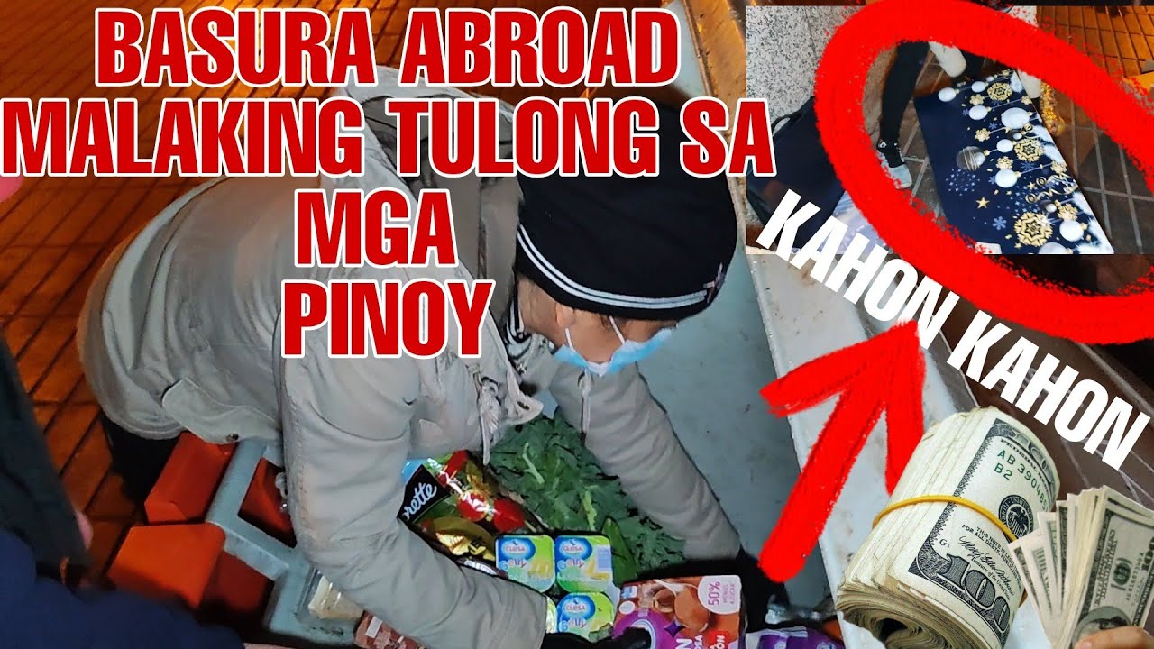 dumpster diving SA BASURA YAYAMAN KA MAKAKATULONG KA PA WAG KA LANG MAARTE!! kalkal basura /jezvlog
