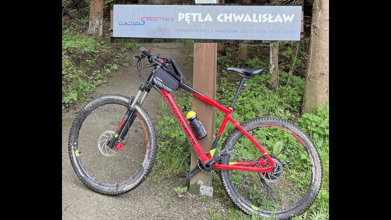 Vlog #7 #Singletrack #Glacensis  Pętla Chwalisław #TEST #MTB Otwarcie Sezonu #drzewa na drodze!