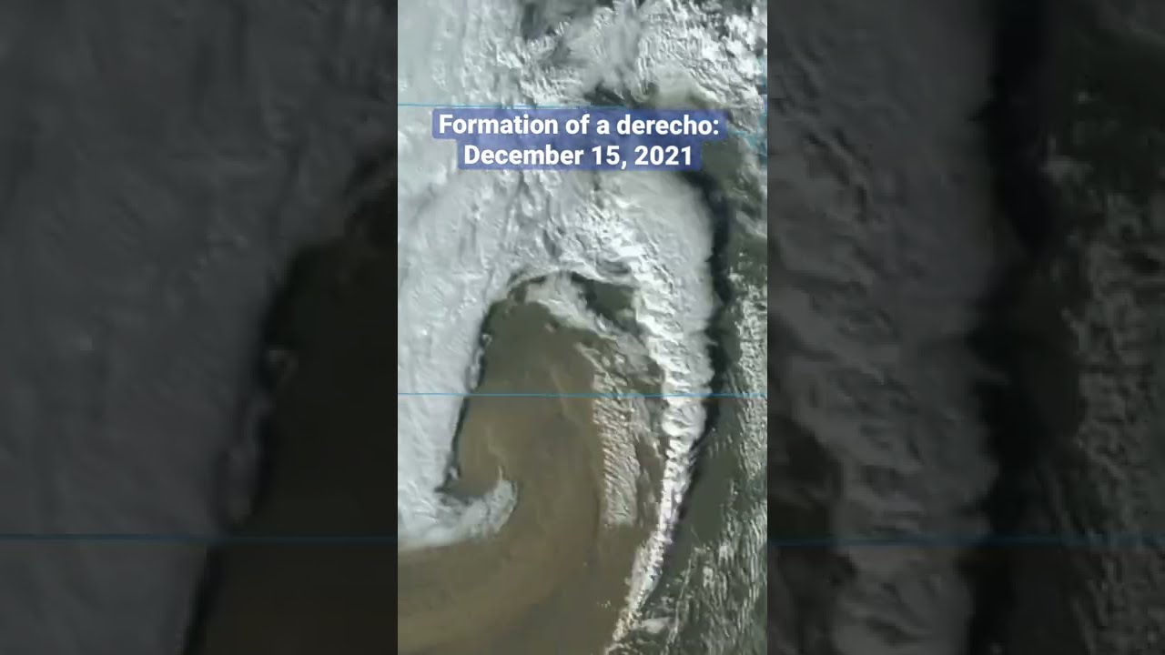 Formation of a Derecho: December 15, 2021 Iowa Derecho, Dust Storm