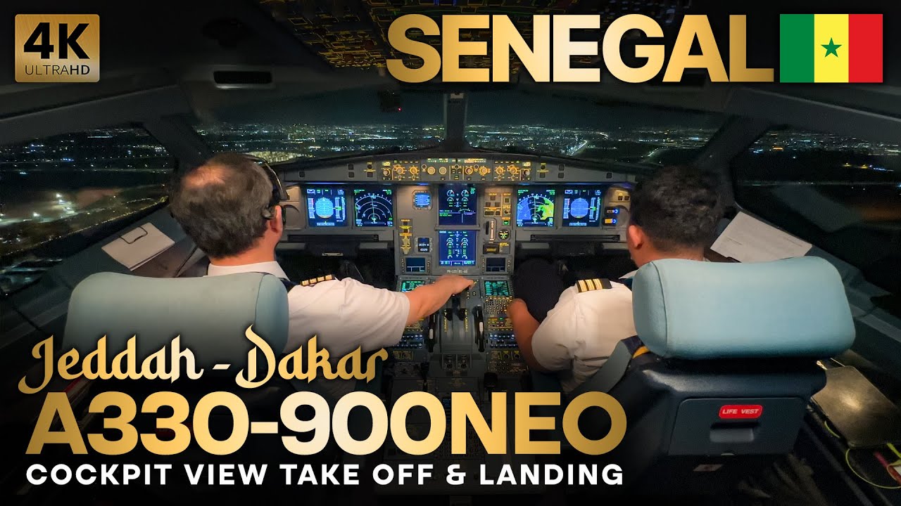 Полет на Airbus A330NEO в Дакар, Сенегал 🇸🇳 | Lion Air