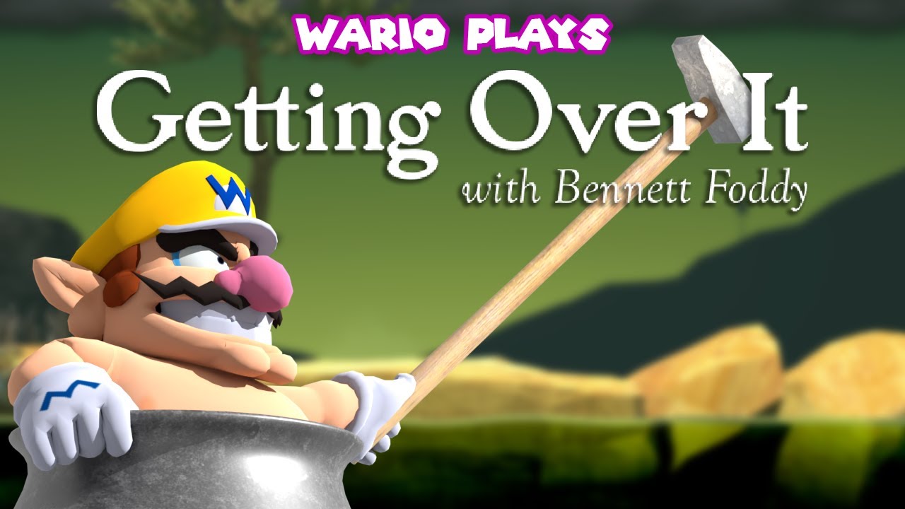 Wario plays: GETTING OVER IT
