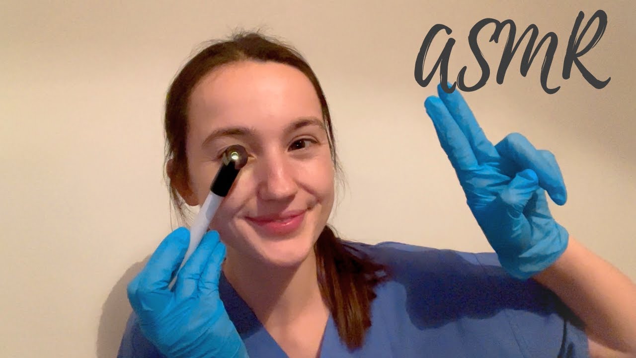ASMR Eye Exam with Random Tests