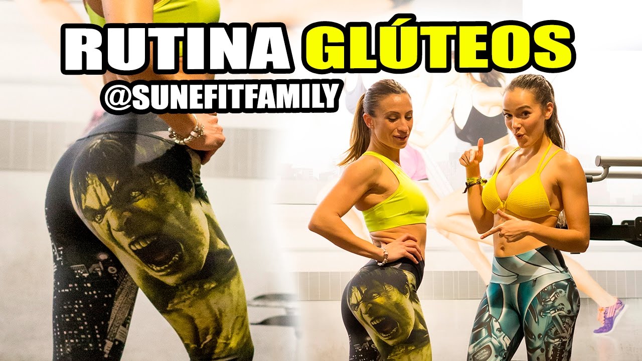 EJERCICIOS MUSCULACION GLUTEOS || GLUTEOS FUERTES POR SUNE FIT FAMILY