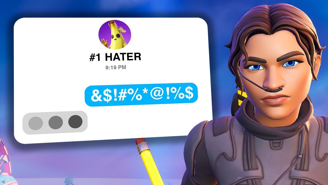 Meeting My 1st Fortnite HATER...