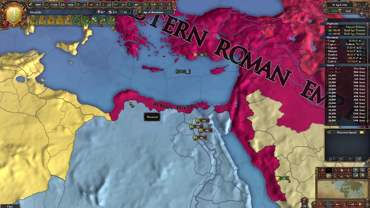 EU4 Килва (Мамлюки) в минорной лиге | 7 сессия