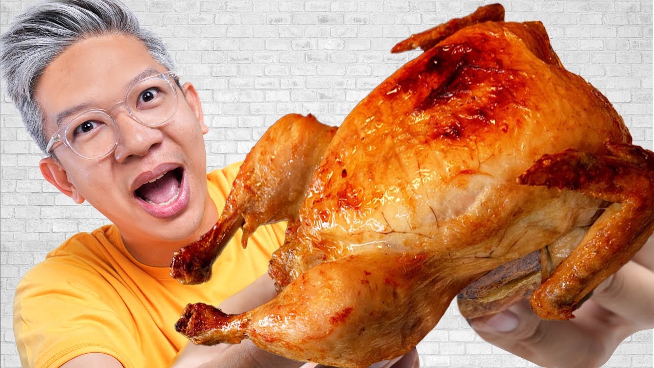MUKBANG SATU EKOR AYAM UTUH!!