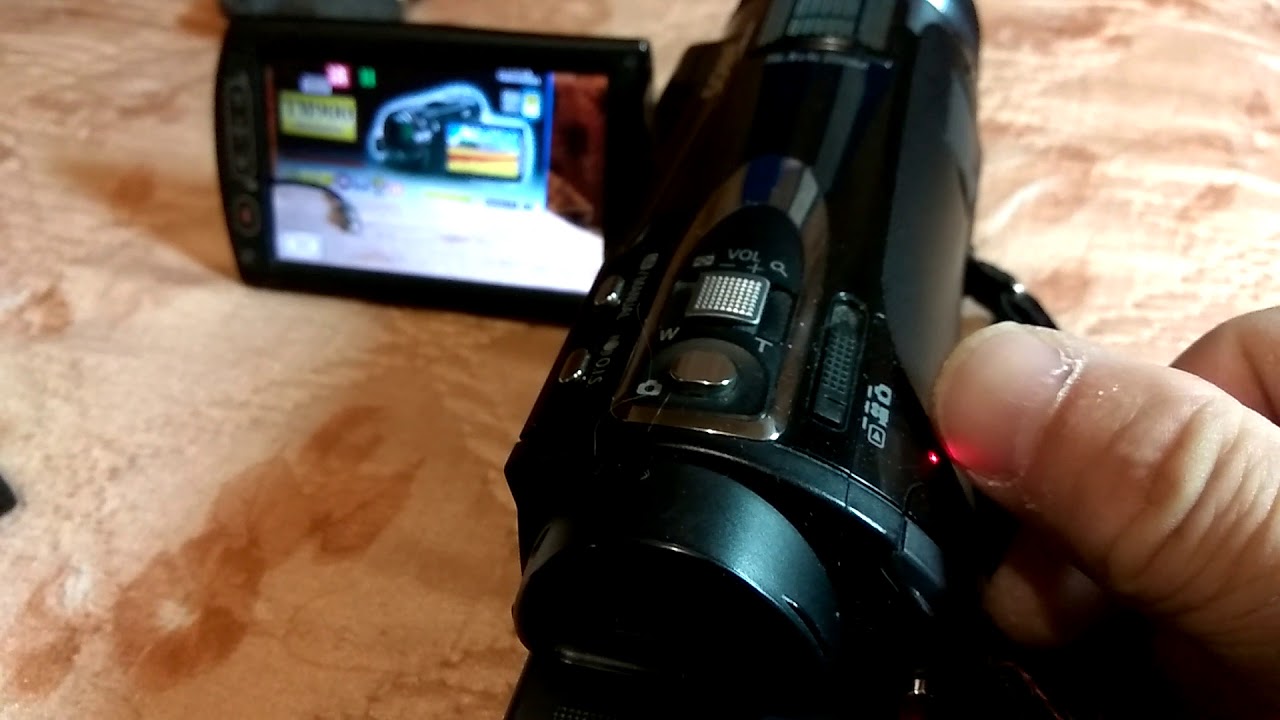 Неисправность в видеокамере Panasonic hdc-tm900