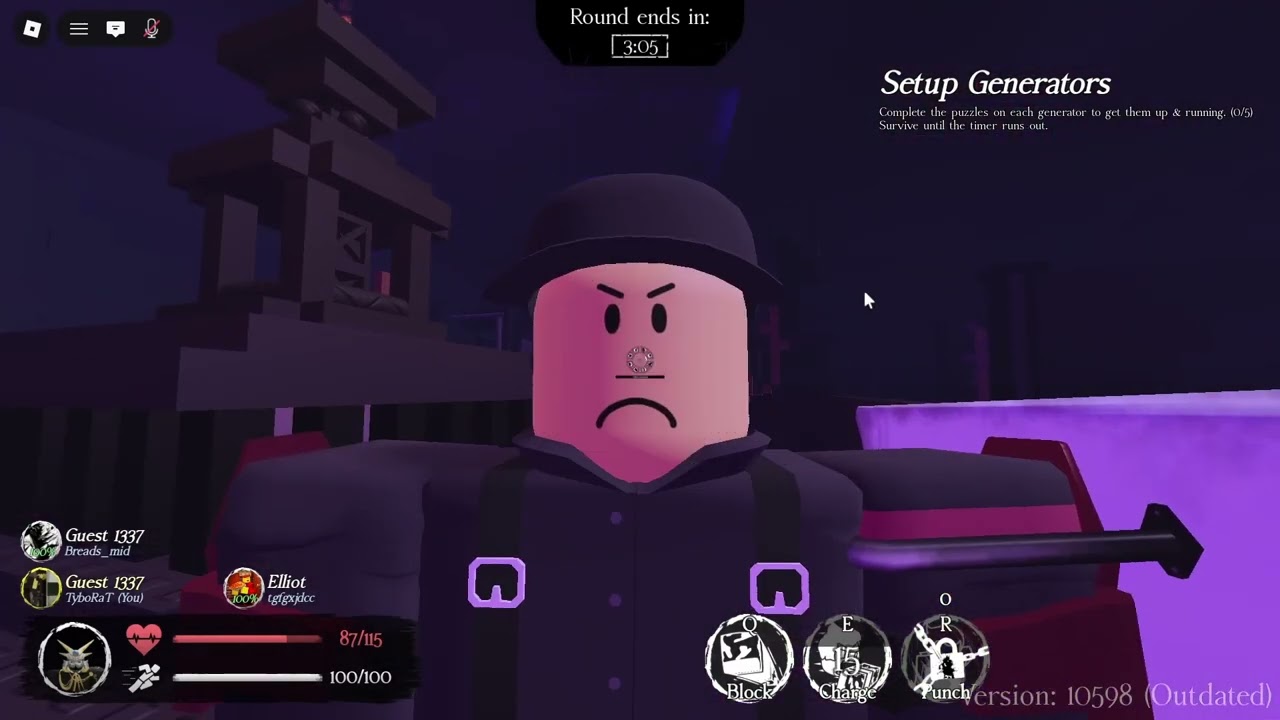 Bean fooling around on Forsaken for about 10 minutes