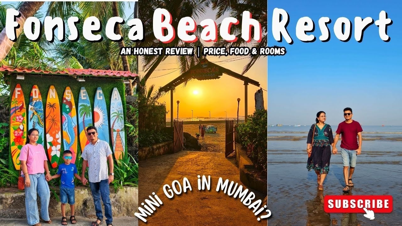 Fonseca Beach Resort Gorai - An Honest Review | Price, Food & Rooms | Mini Goa in Mumbai?