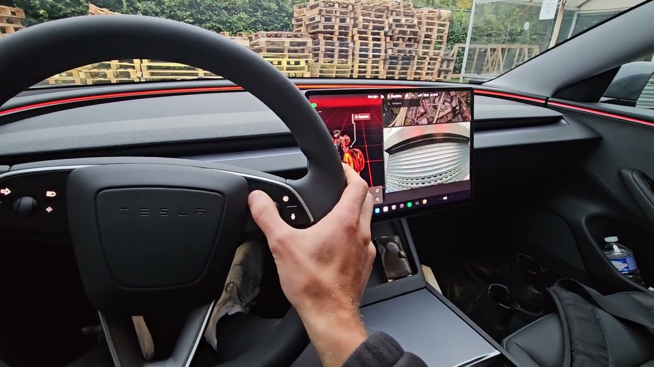 Tesla Tron Mode Europe