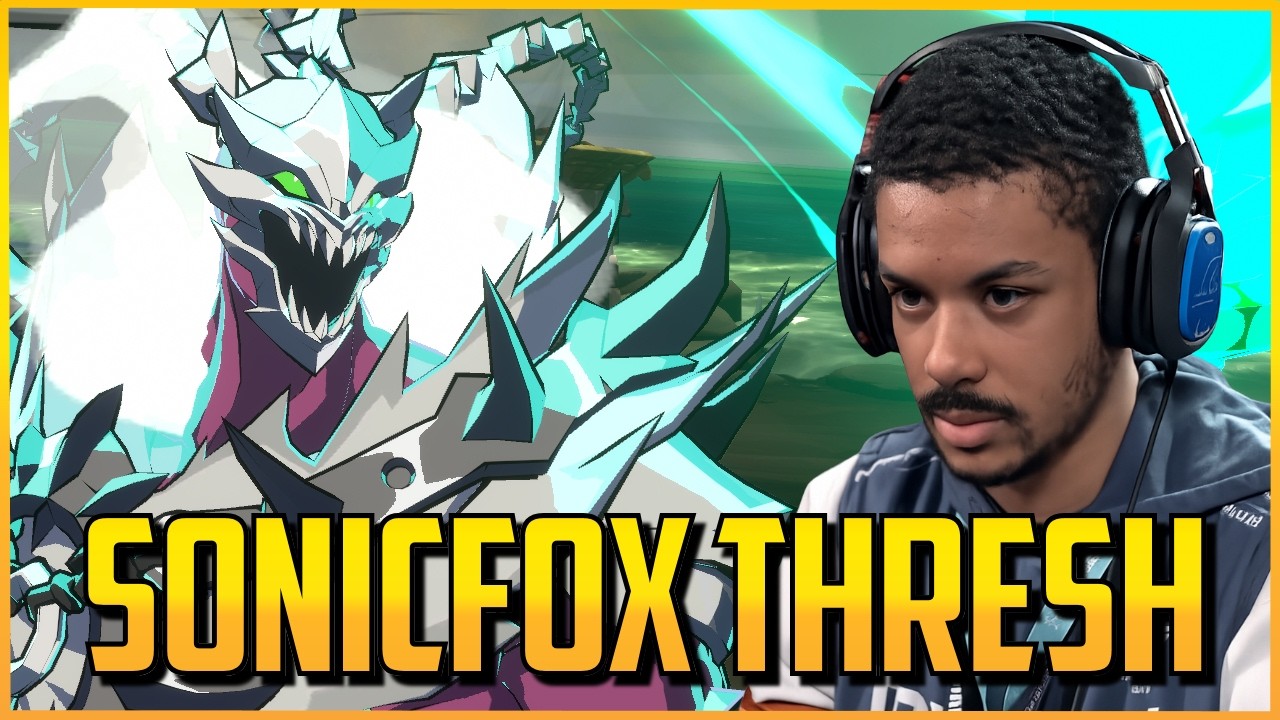 SonicFox Looking Dangerous With New DLC Thresh【2XKO】