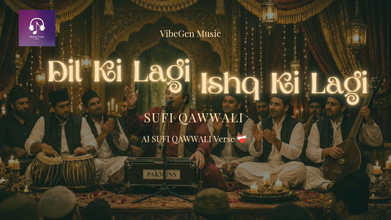 Dil Ki Lagi ❤️ | Ishq Ki Lagi | Emotional Sufi Qawwali Song | VibeGen Music