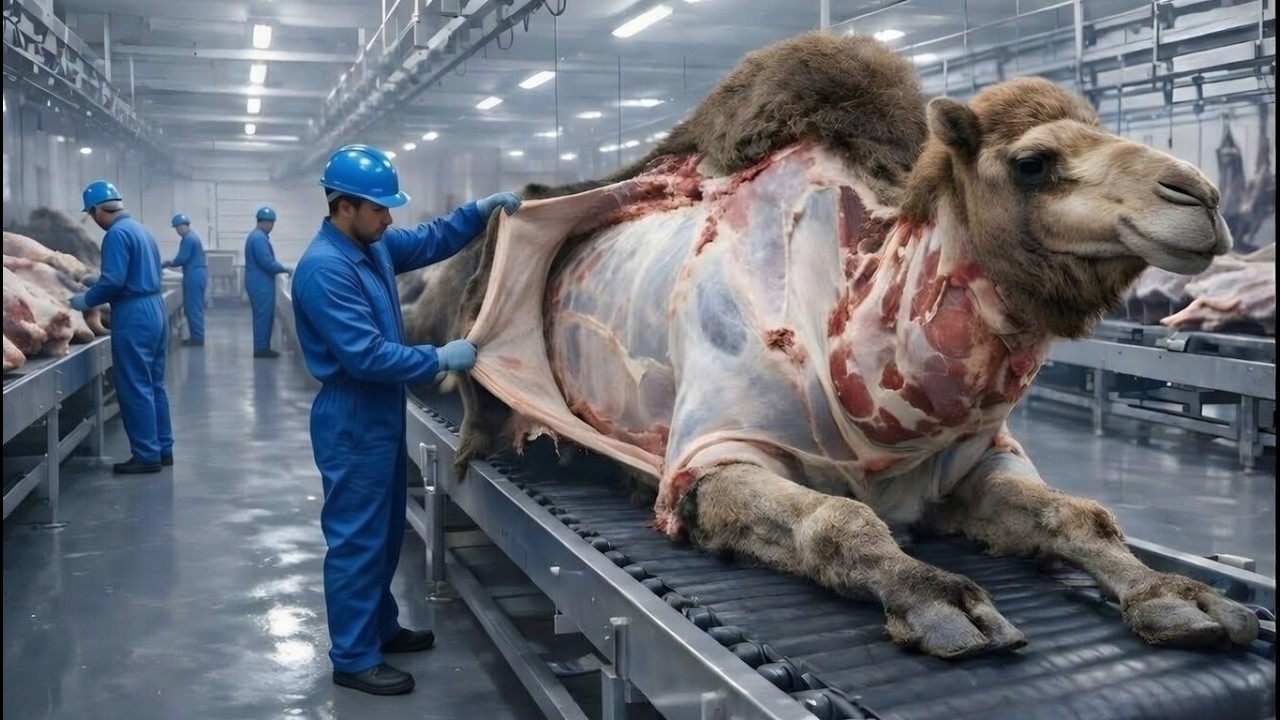 From Camel to Luxury Jacket: Inside the World’s Biggest Leather Factory | Mega Inside