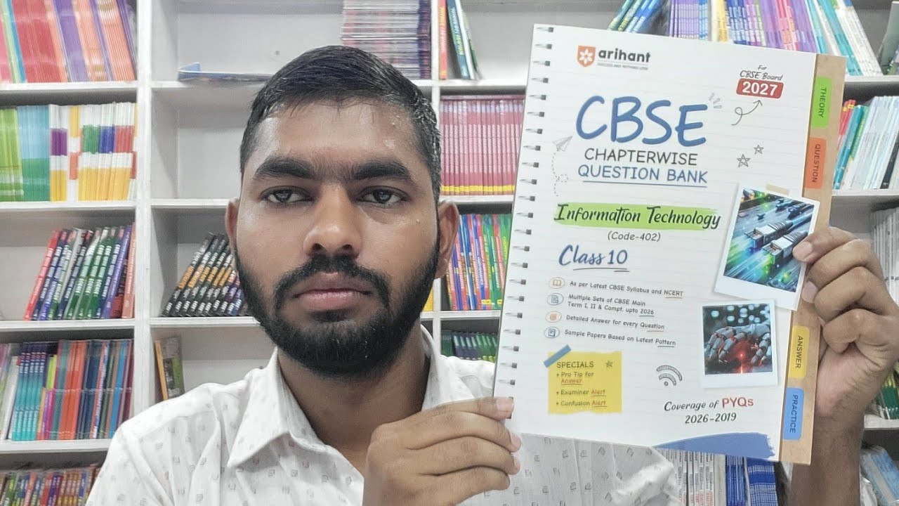 Arihant Information Technology Chapter Wise Question Bank For Class 10th CBSE Board 2027 Full Review