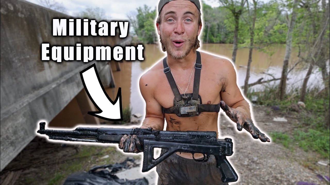 I Wasn't Supposed To Find This... Stolen Military Equipment Found Magnet Fishing