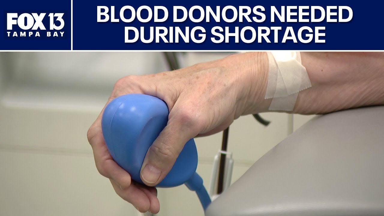 Blood donors urged amid holiday shortage