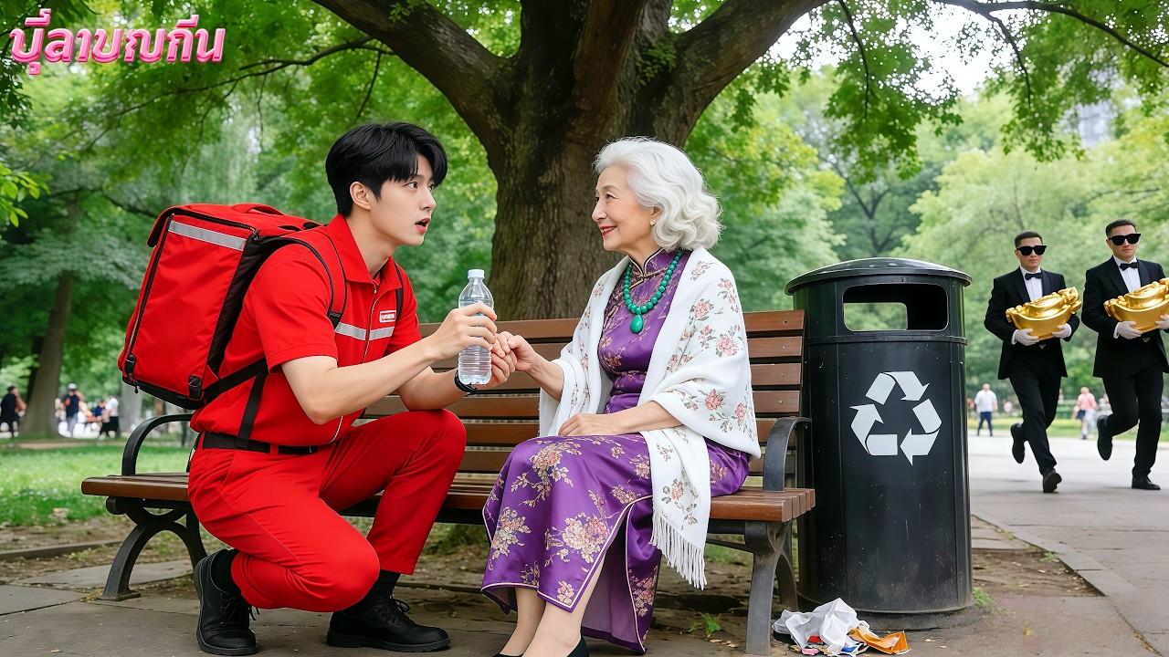 พนักงานส่งอาหารใจดีช่วยคุณยายหมดสติ, ไม่คิดว่านี่คือการทดสอบของคุณยาย CEO! ความรักมาถึงแล้ว!