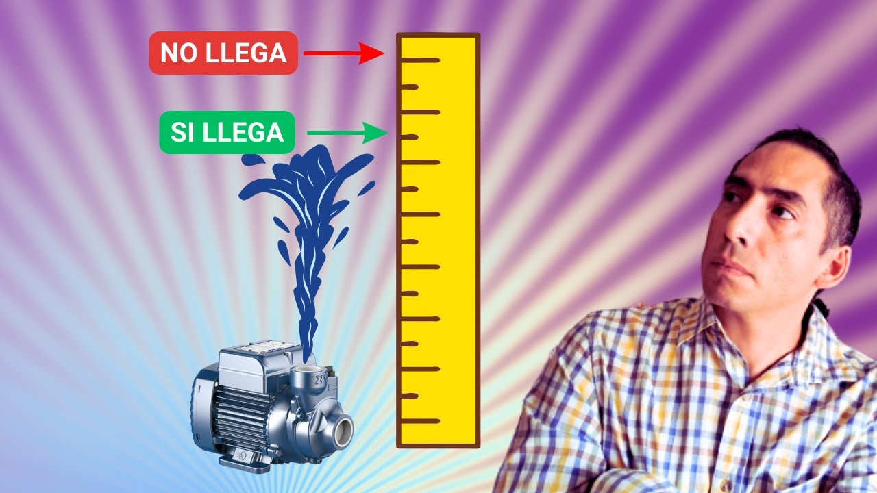🤯A qué ALTURA puede LLEVAR AGUA UNA Bomba PERIFÉRICA?