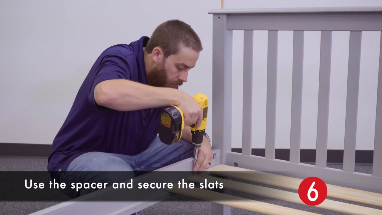 BK161EL Tall Twin over Twin Bunk Bed Assembly