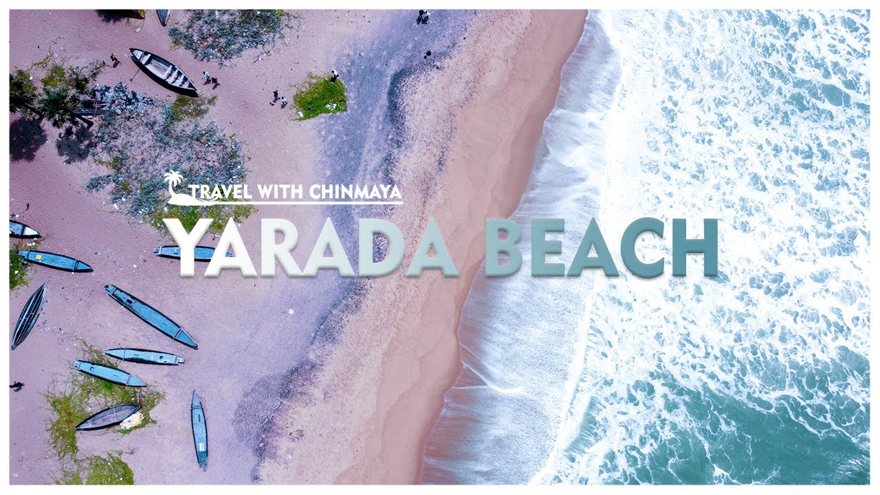 YARADA BEACH | 4K | Drone view | Visakhapatnam | Andhra Pradesh | 2021 #travelwithchinmaya #yarada