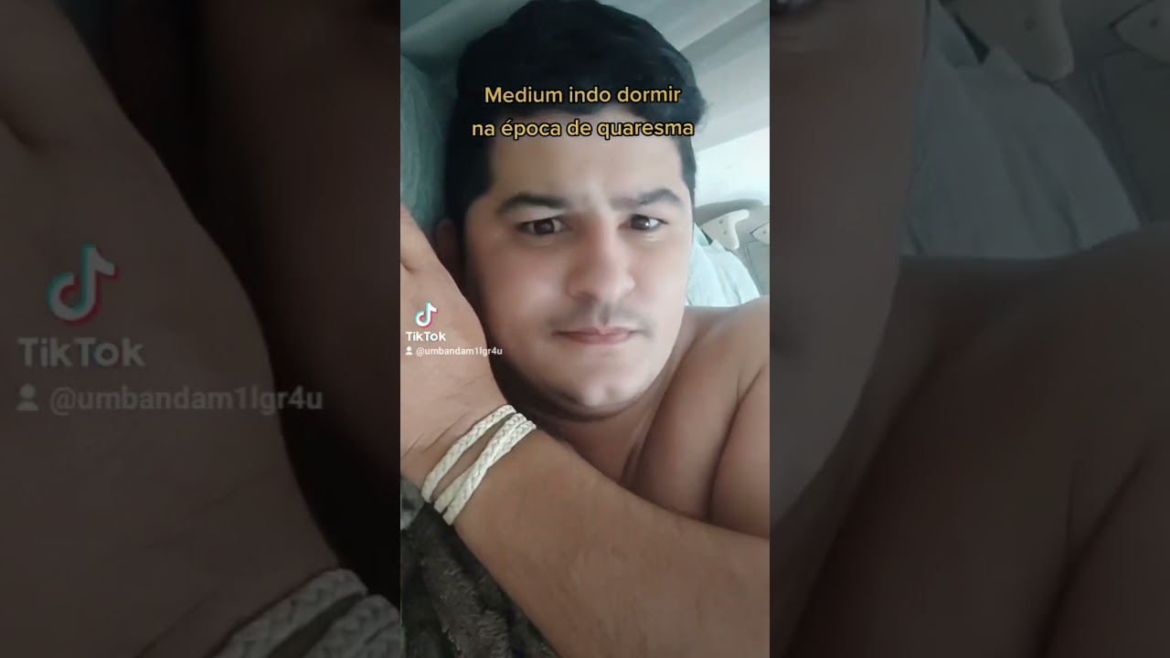 Um medium indo dormir na &eacute;poca de quaresma🥱#umbanda #quimbanda #candomble #exu #pombagira #quaresma