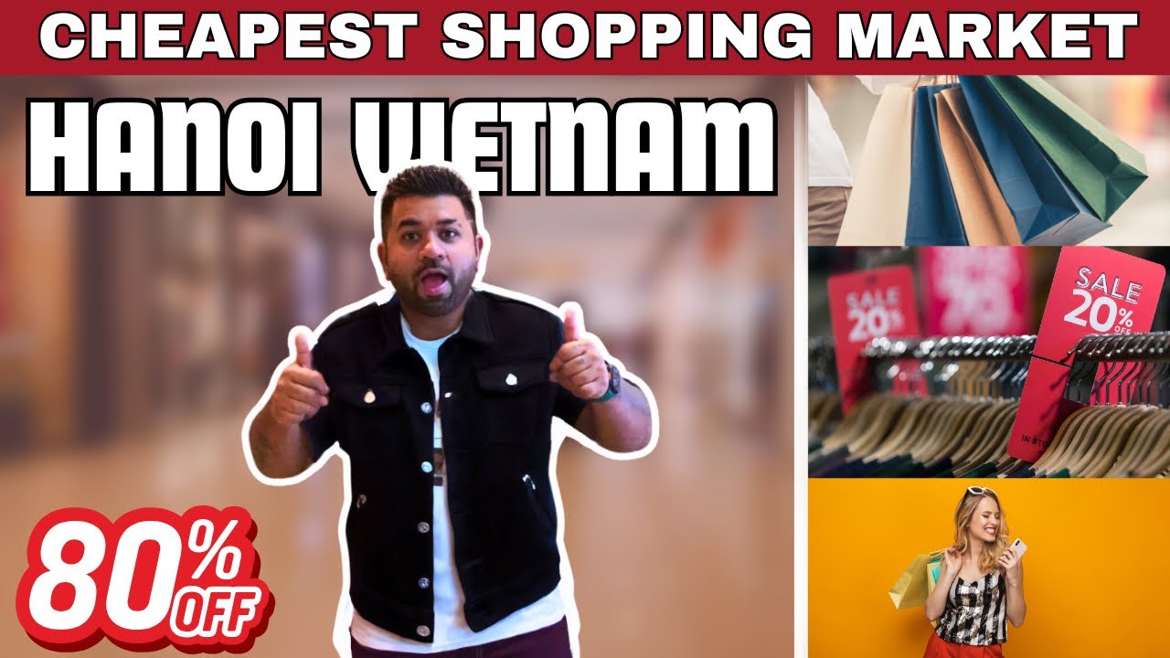 I Explored CHEAPEST Night Shopping in HANOI VIETNAM