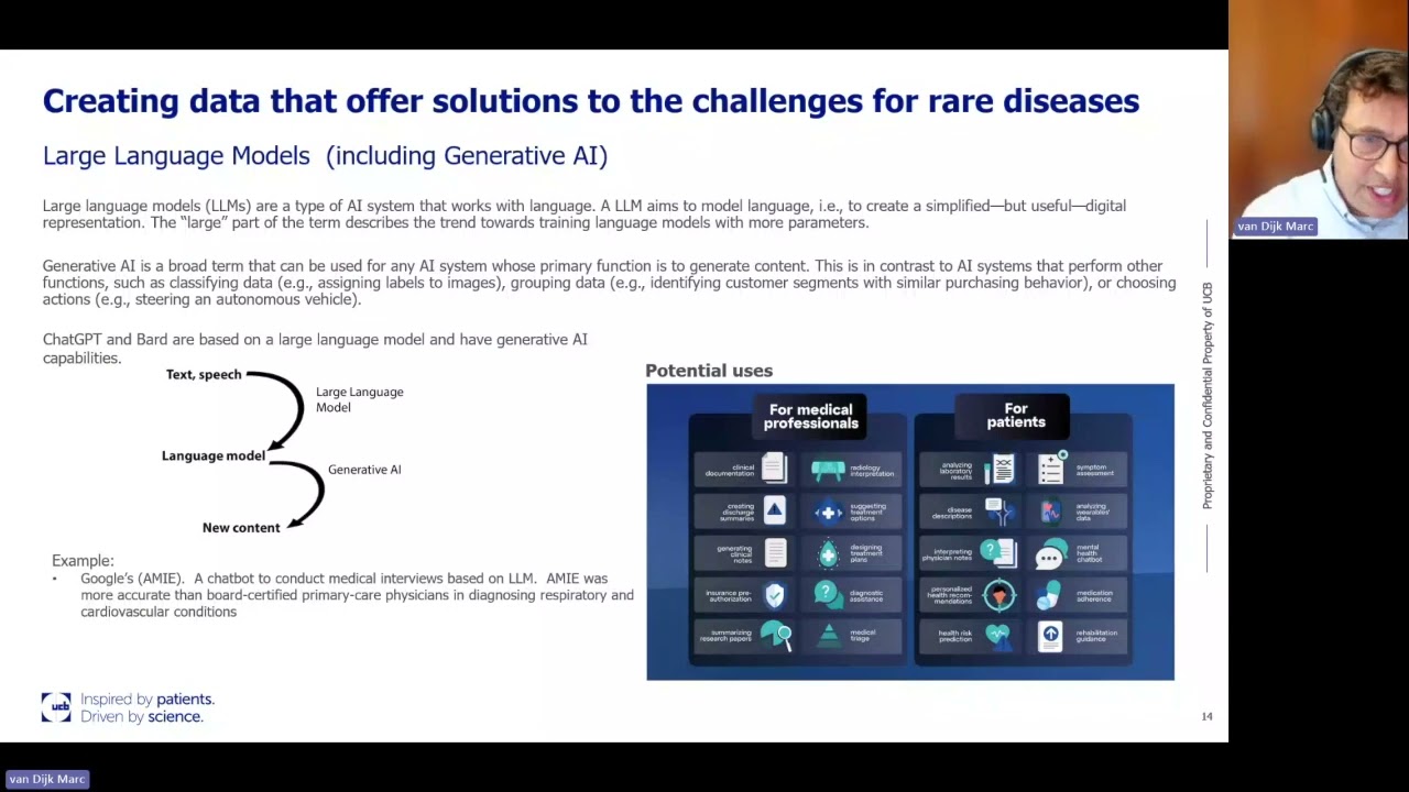 EJP RD advanced Webinar -  Real World Data, Machine Learning & Deep analytics in Rare Diseases