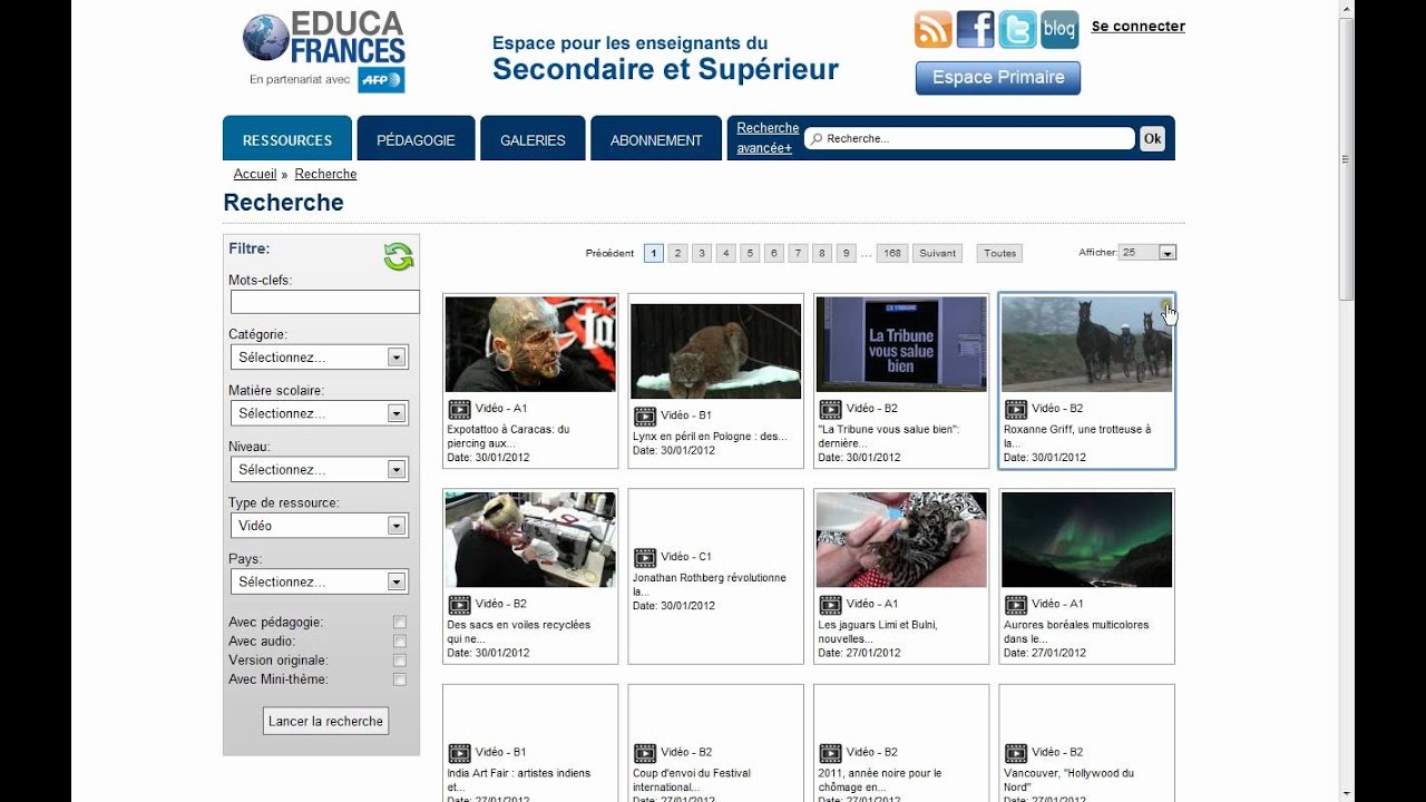 ressources fle - ressources num&eacute;riques educafrances.com