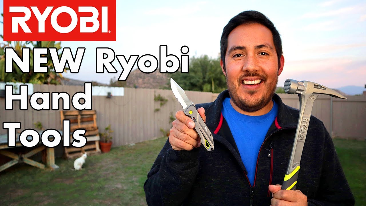 Ryobi's NEW Pocket Knife & Hammer