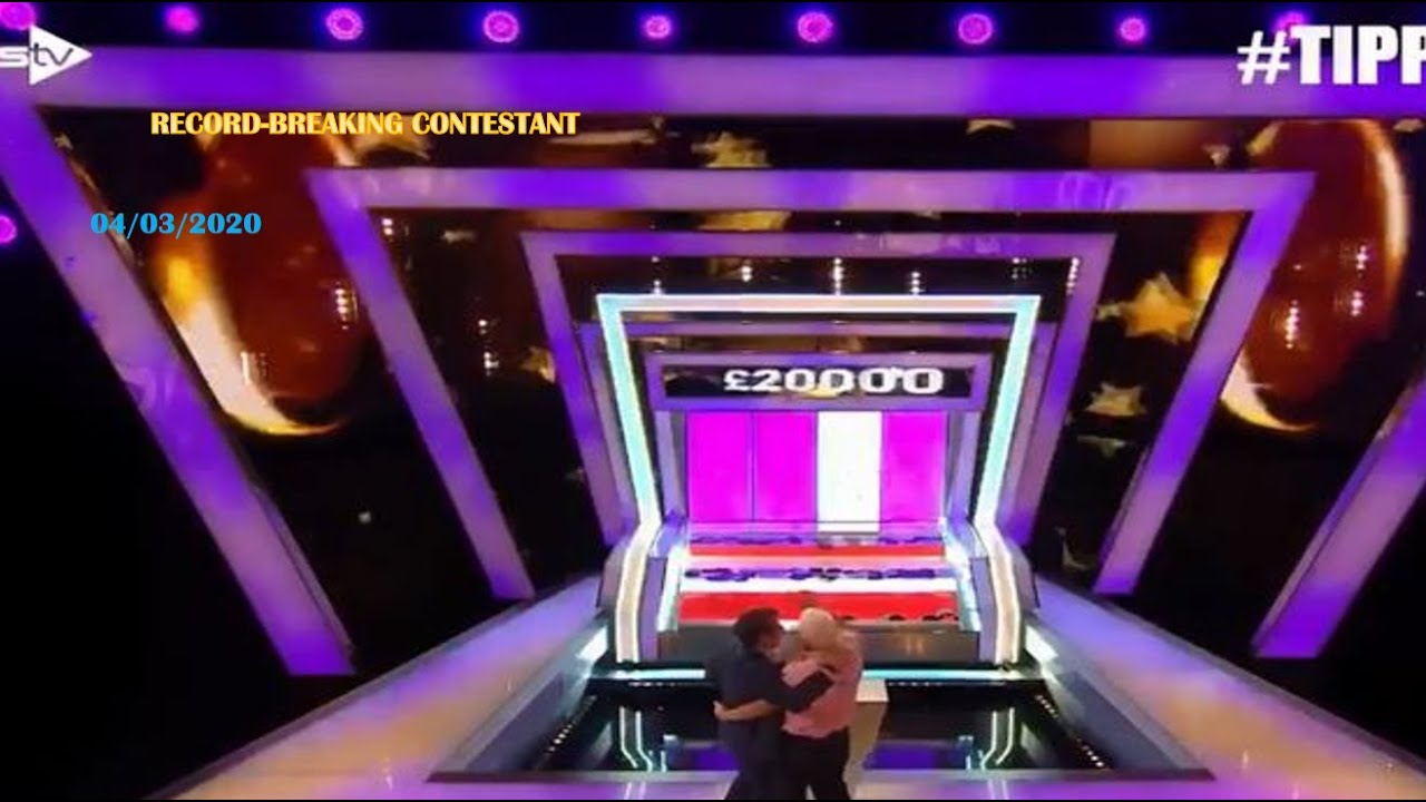 Tipping Point - The first contestant to win &pound;20,000 on the Double Counter