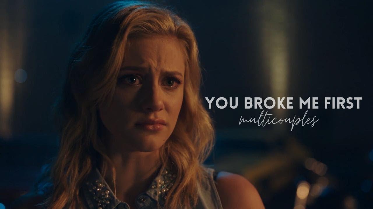 sad multifandom [ you broke me first ]