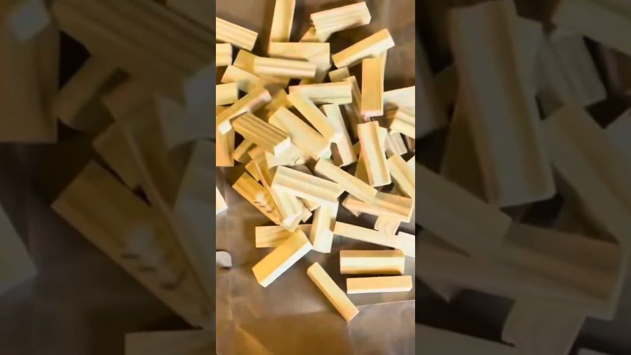 Tumbling Tower Blocks DIY Craft Christmas Dollar Tree DIY Craft Ideas