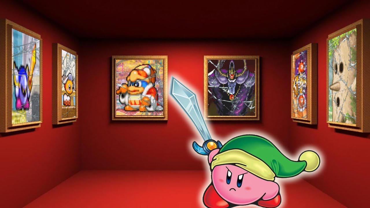 Kirby: Nightmare in Dream Land  - All Bosses (Game Boy Advance)