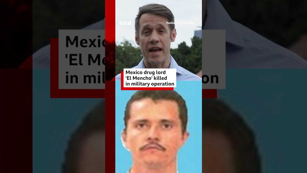 Mexico drug lord 'El Mencho' has been killed in a military operation. #ElMencho #Mexico #BBCNews