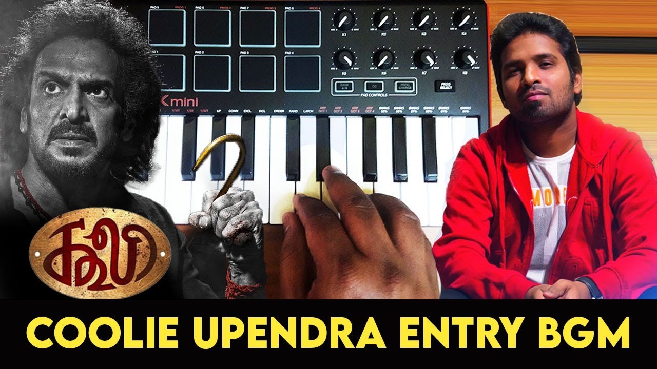 Coolie - Upendra Mass Entry Bgm By Raj Bharath | Rajinikanth | Anirudh