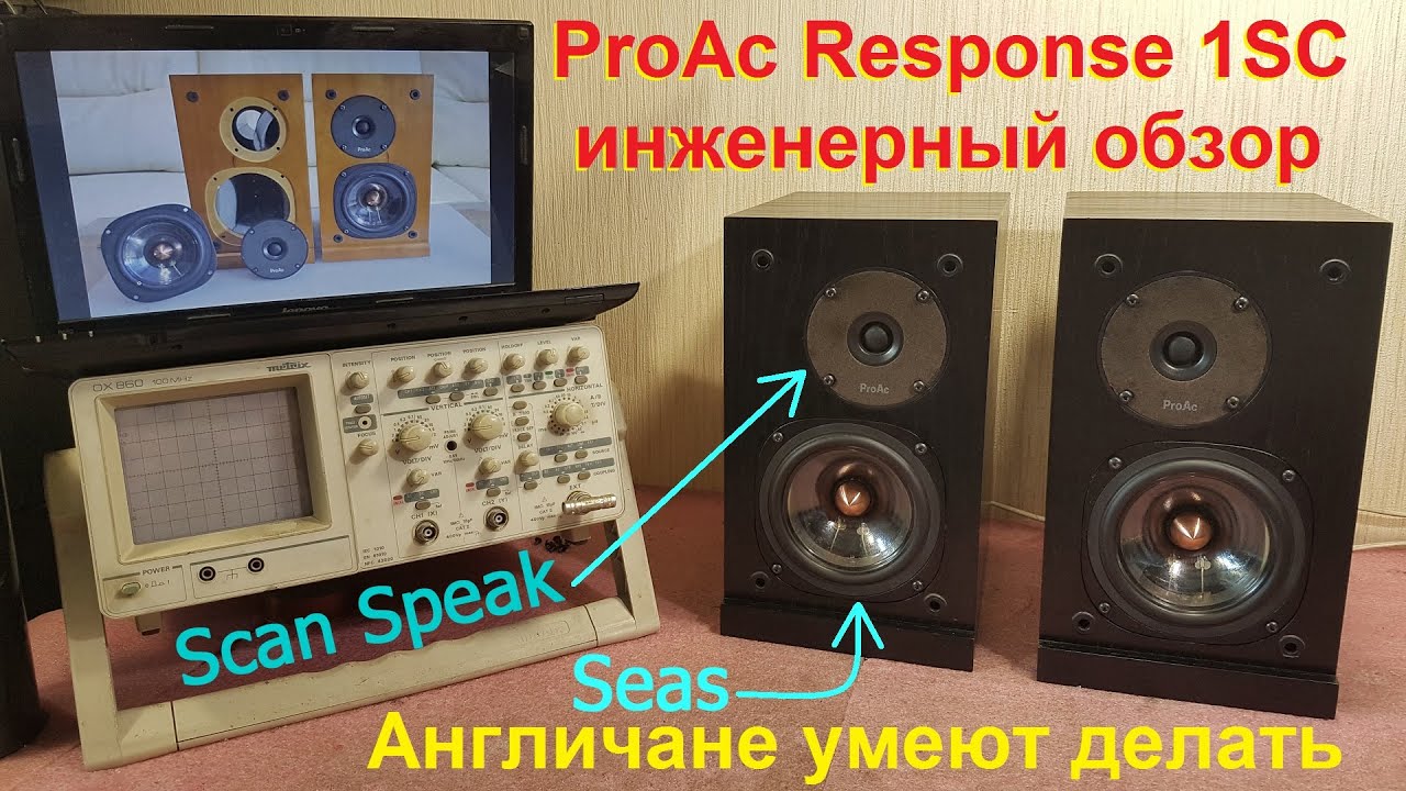 Ремонт динамиков акустики ProAc 1SC, ремонт динамиков Scan Speak, ремонт динамиков Seas