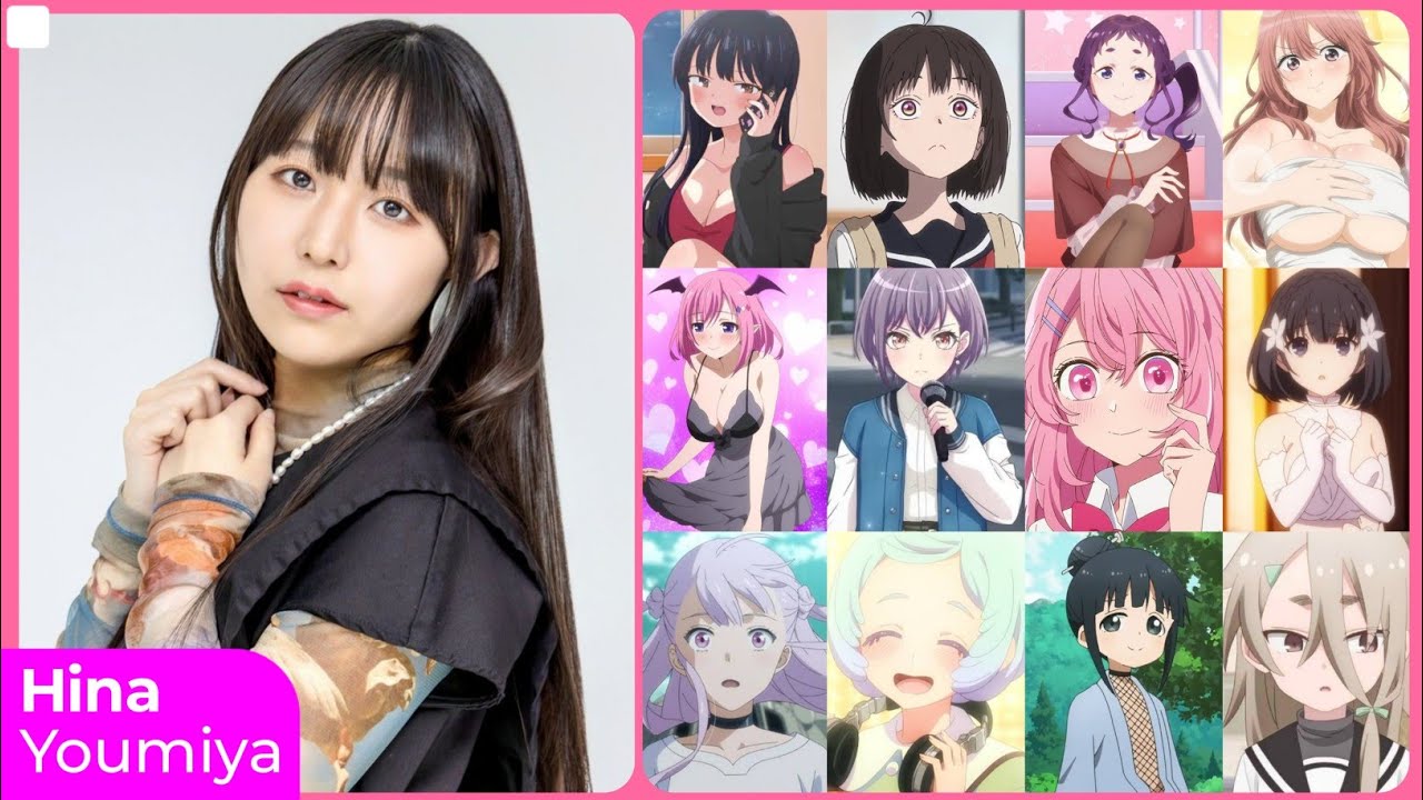 Hina Youmiya [羊宮 妃那] Top Same Voice Characters Roles