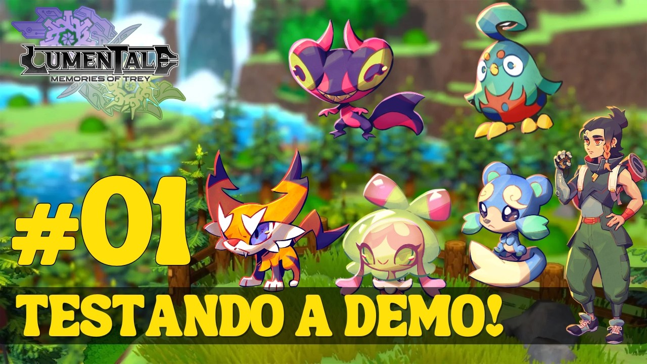 LumenTale: Memories of Trey - #01 - Testando a Demo! - Gameplay PT-BR [PC]