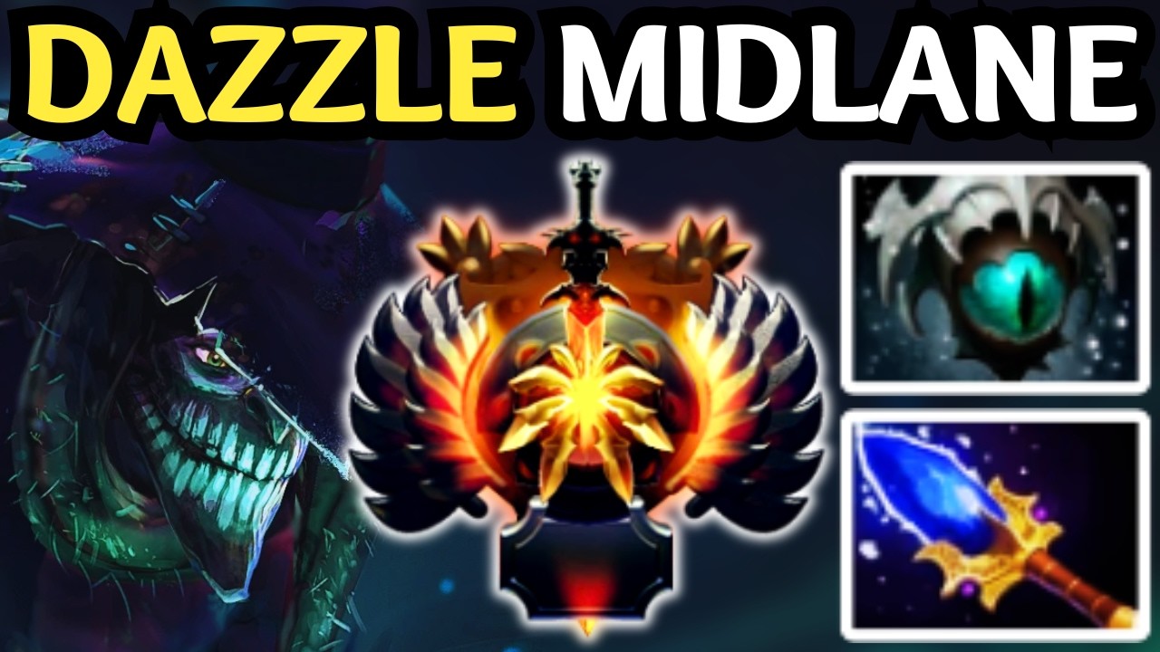 🔥 OFF META DAZZLE MID — INSANE DAMAGE & SUSTAIN | DOTA 2 🔥