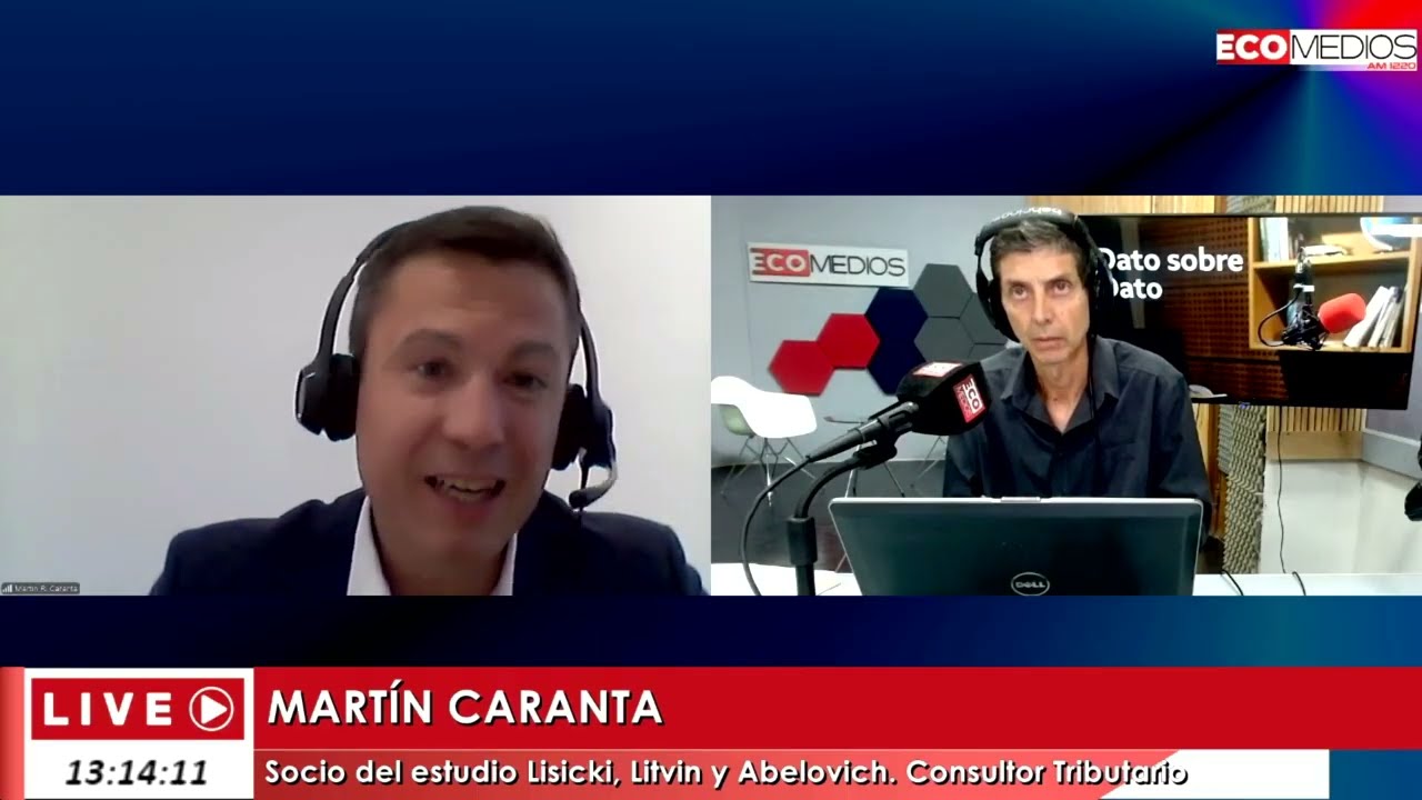 Martín R. Caranta (Socio estudio Lisicki, Litvin y Abelovich, Consultor Tributario) Dato Sobre Dato