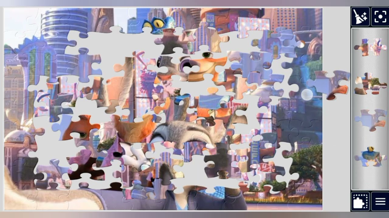 Zootopia 🐰🦊  jigsaw  puzzle  🧩🧩🧩  @JigsawHub 