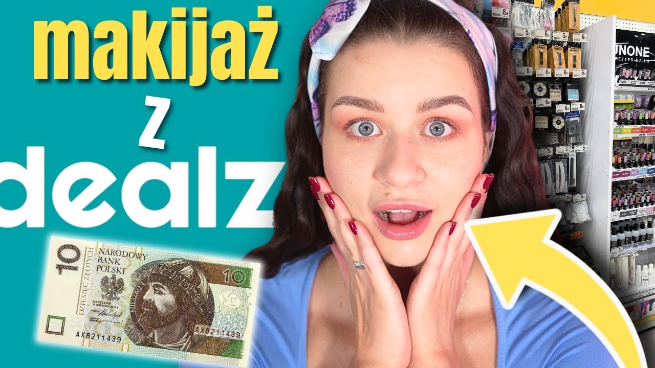 Cały makijaż kosmetykami z Dealz! *wyszło ZASKAKUJĄCO dobrze!*