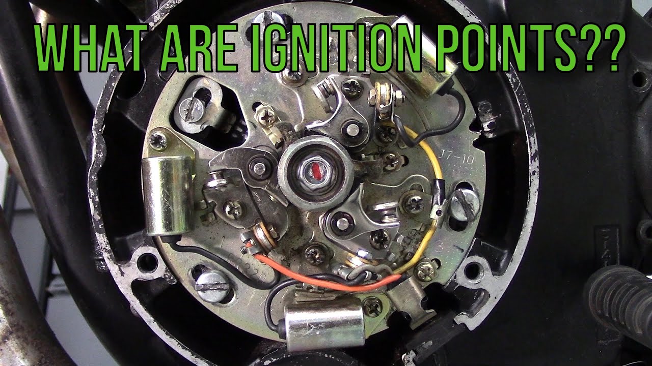 How to set and adjust Ignition Points ( 1977 Yamaha XS750 ) - Rick's Garage ep. 25