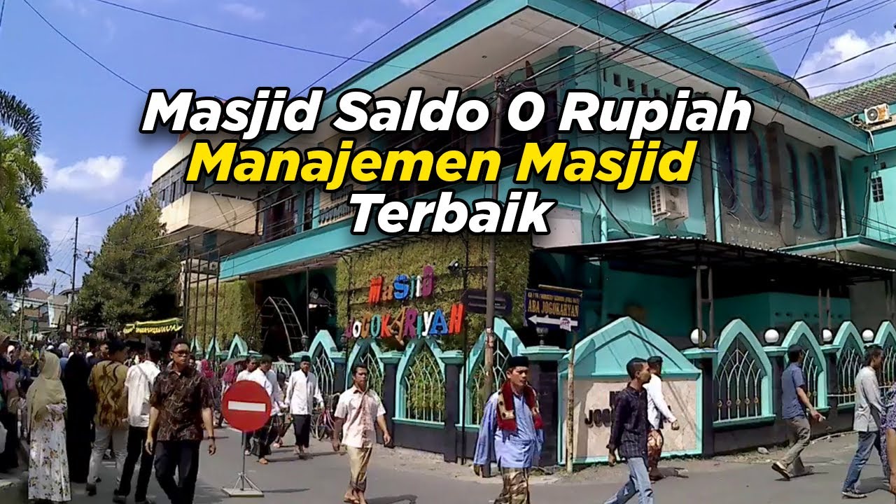 Masjid Jogokariyan Yogyakarta - Manajemen Masjid Terbaik