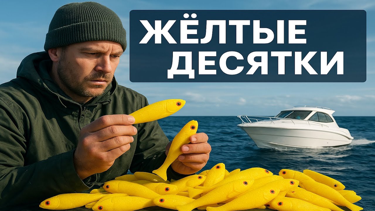 ТЕСТ ЖЕЛТЫХ ДЕСЯТОК на Норвежском море в Русская Рыбалка 4